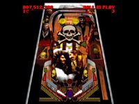 une photo d'Ã©cran de Super Pinball - Behind The Mask sur Nintendo Super Nes